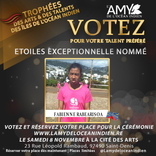 FABIENNE RABEARISOA | REUNION