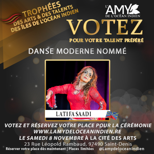 LATIFA SAADI | REUNION