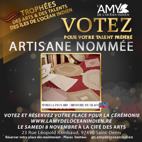 MYRELLA DELNARD | BRODERIE DE CILAOS | REUNION